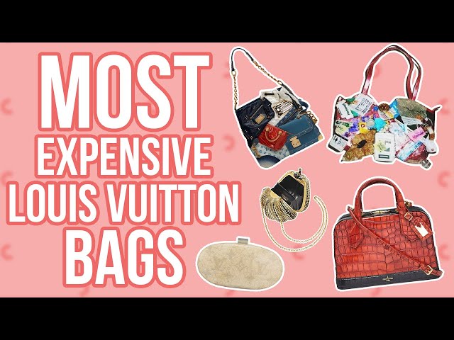 The most expensive Louis Vuitton women's handbag is as expensive