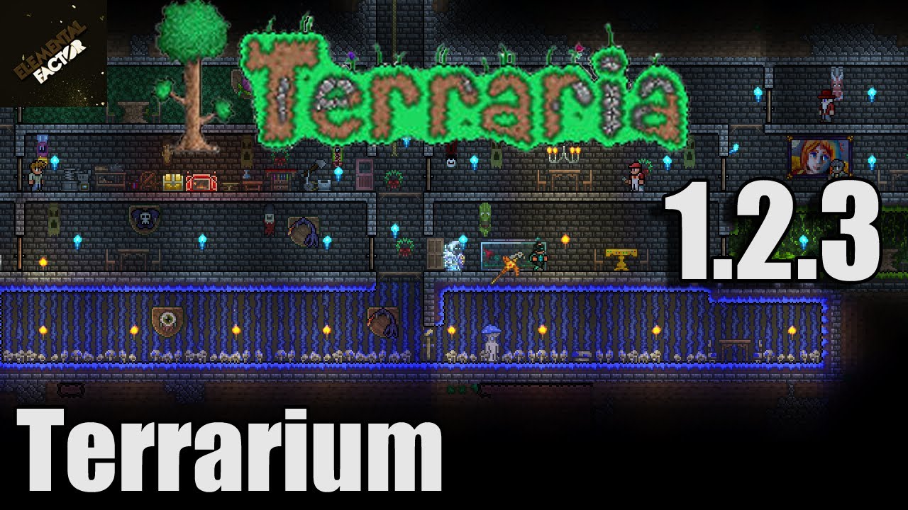 Terraria 1.2.3 Terrarium | Terraria 1.2 Gameplay - YouTube