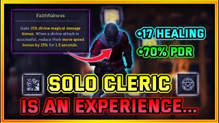 How I Made SOLO CLERIC Finally Work! 17 Magic Healing Tank Build | Dark and Darker PvP Analysis