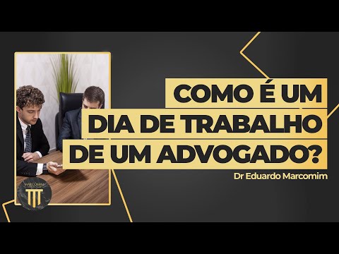 Vídeo: Qual é O Trabalho De Um Advogado