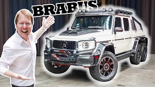 NO WAY BRABUS BUILT THIS 🤯! New $1.5M G63 6x6 XLP Adventure