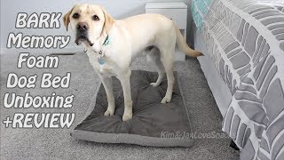 barkbox orthopedic gel memory foam dog bed