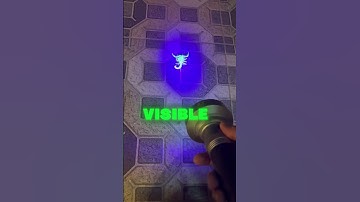 The Science of UV Light 🔦 Explained in 20 Seconds ✅