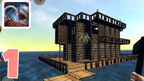 Survival on Raft: Ocean Nomad - Simulator Gameplay pro Construction walkthrough part-1 (Android&IOS)