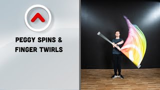 Peggy Spins & Finger Twirls
