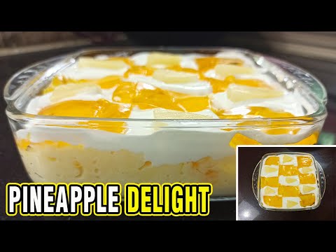 Video: Pineapple Delight: Isang Banayad Na Dessert Ng Prutas