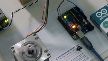 TB6600 DRIVER STEPPER MOTOR TEST ON ARDUINO GRBL