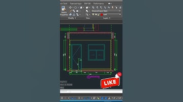 Quick and Easy Auto Elevation & Cross Section in #autocad #yqarch