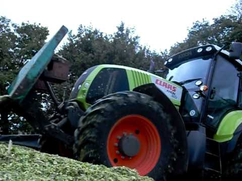 Ensilage jaguar 900 & claas axion Partie 2