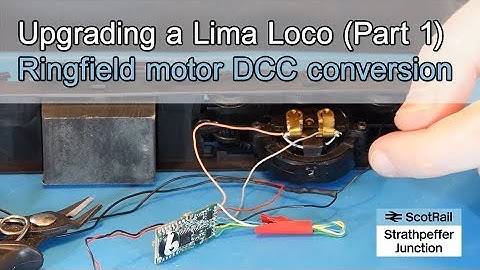 #12 Lima Class 47 Loco Upgrade: Wiring a DCC Decoder to a Ringfield Motor (Part 1)