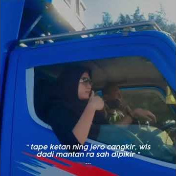Story wa driver cantik