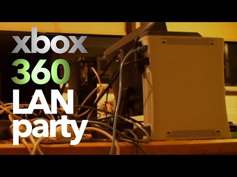Xbox 360 LAN party (filmed in 2016)