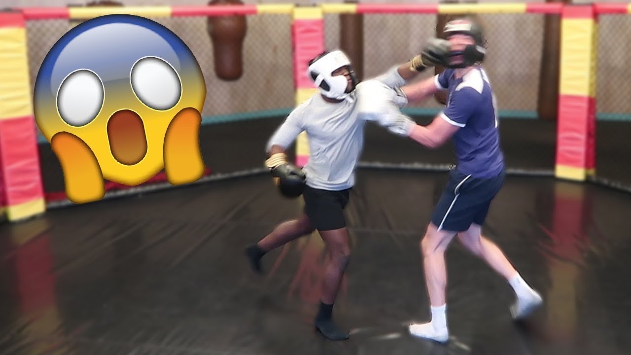 TRAINING FOR MY BOXING MATCH