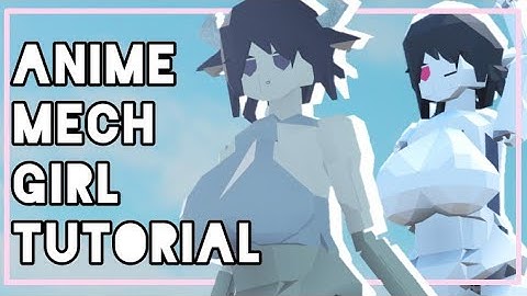 Anime Mech Girl Tutorial M-1 doll | 🔨Plane Crazy🔨 | Tutorial