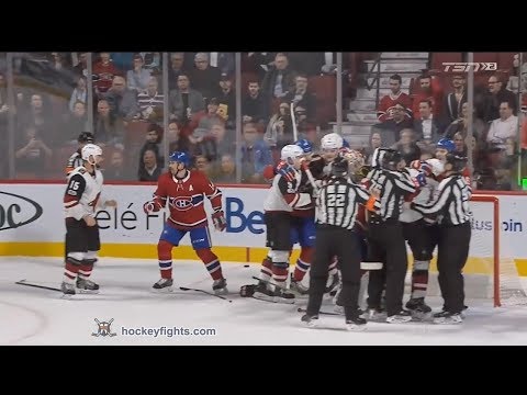 Brad Richardson vs Tomas Plekanec Nov 16, 2017