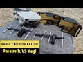 DJI Mavic Mini CE ULTIMATE RANGE EXTENDER TEST COMPARISON PARABOLIC VS YAGI || UNEXPECTED RESULT!!