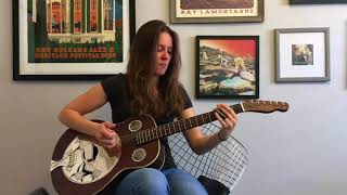 Video thumbnail of ""Can't Be Satisfied" by Muddy Waters (cover performed by Angela Petrilli)"