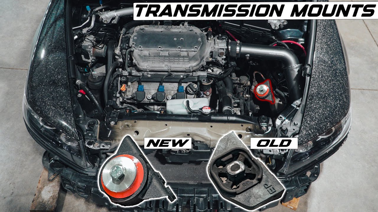 TRANMISSION MOUNT INSTALL | ACURA TL TYPE S - YouTube