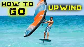 How to go Up Wind | WING FOIL
