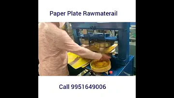 Contact:  8897386515 Paper Plate Making Machines Small Business Ideas Telugu