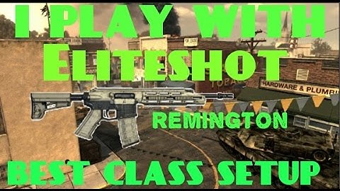 " ELITESHOT " best class setup call of duty ghost