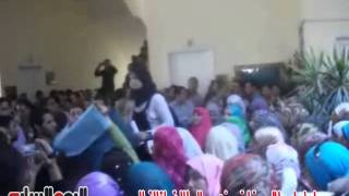 اعتصام طلاب تجارة دمنهور للمطالبة بإقالة العميد