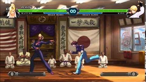 KOF XIII - King: Cross up OS ~ df.D