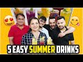 Summer Cooler Drinks in 2 minutes 
Healthy drinks with fresh fruits !!