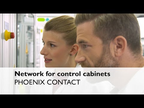 Network infrastructure for control cabinets with COMPLETE line