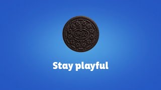 Oreo Logo Stay Playful