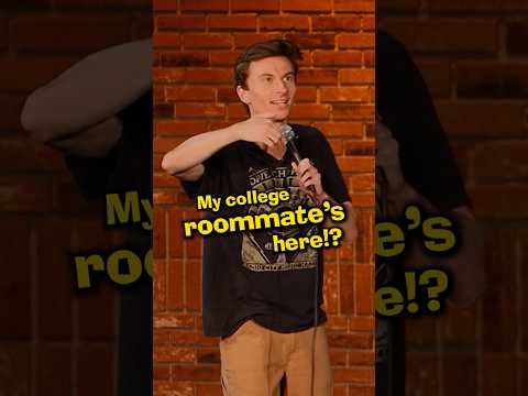college roommate surprised me at a show!