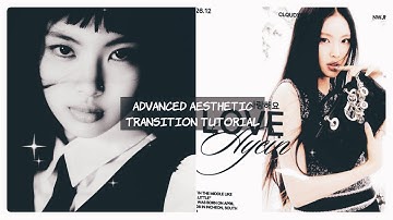 advanced aesthetic transition tutorial on Alight Motion