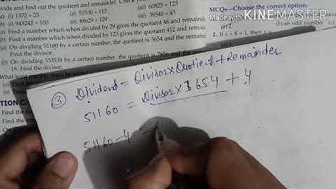 Class 6 whole Numbers( ch 2 Ex. 2.4)