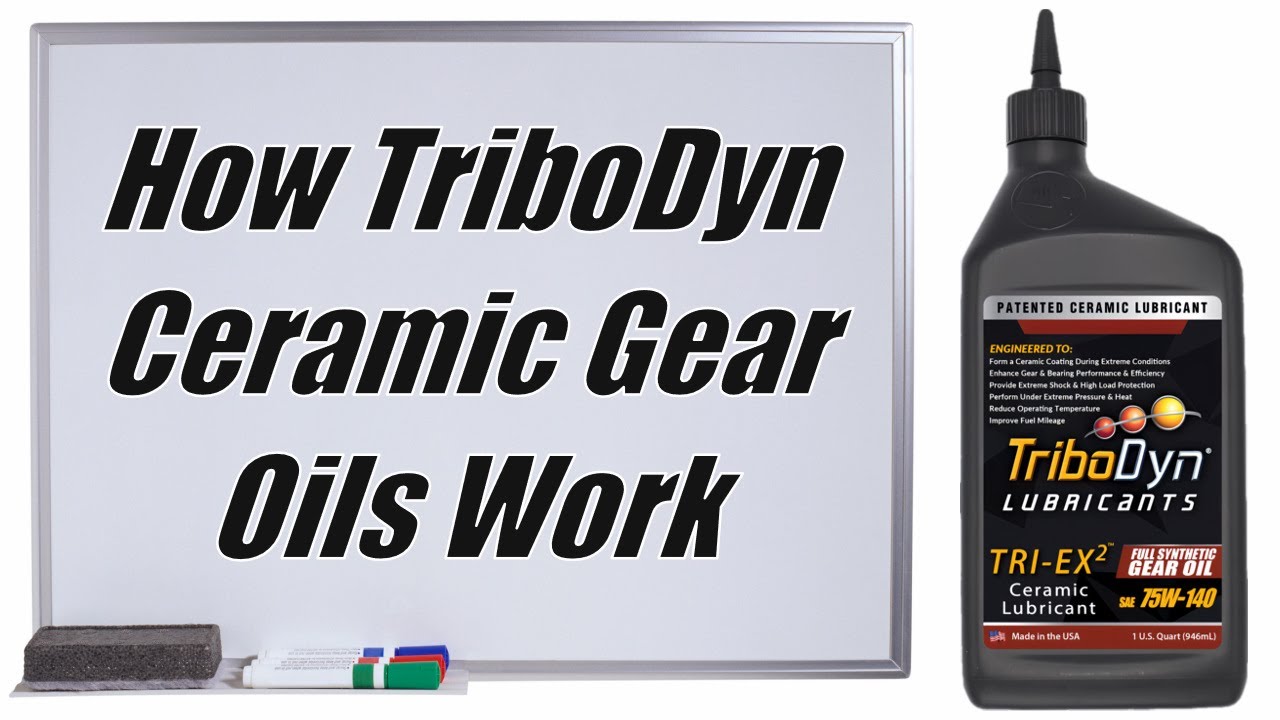 Simple explanation of how TriboDyn Ceramic Gear Oil works. YouTube