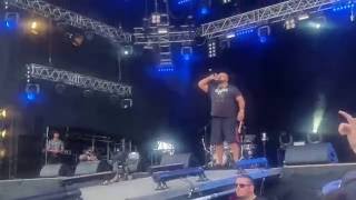 XATAR &amp; HAFTBEFEHL [COUP] - TRET DIE TÜR EIN - INTRO - DER HOLLAND JOB - LIVE @ OPENAIR FRAUENFELD