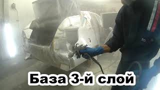 DAEWOO NEXIA#Покраска#Переход по базе#Переход по лаку#Финал#Часть3