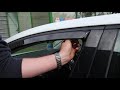 Install heko wind deflectors in under a minute