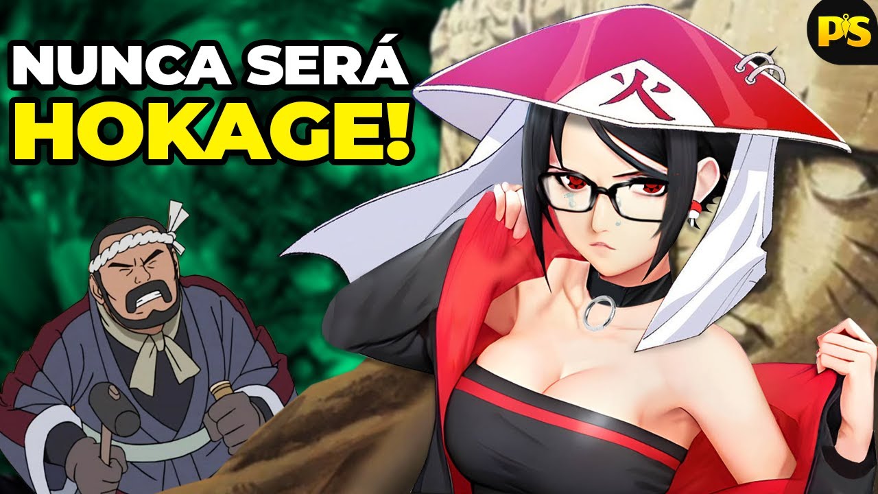 Veja como será o visual de Sarada Uchiha como Oitava Hokage em