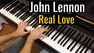 Video thumbnail of "John Lennon - Real Love | Piano cover by Evgeny Alexeev"