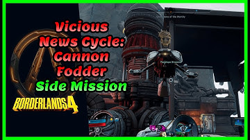 Borderlands 4: Side Mission Vicious News Cycle: Cannon Fodder