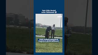 Yaşlı Çiftin Sevimli Anları Gülümsetti