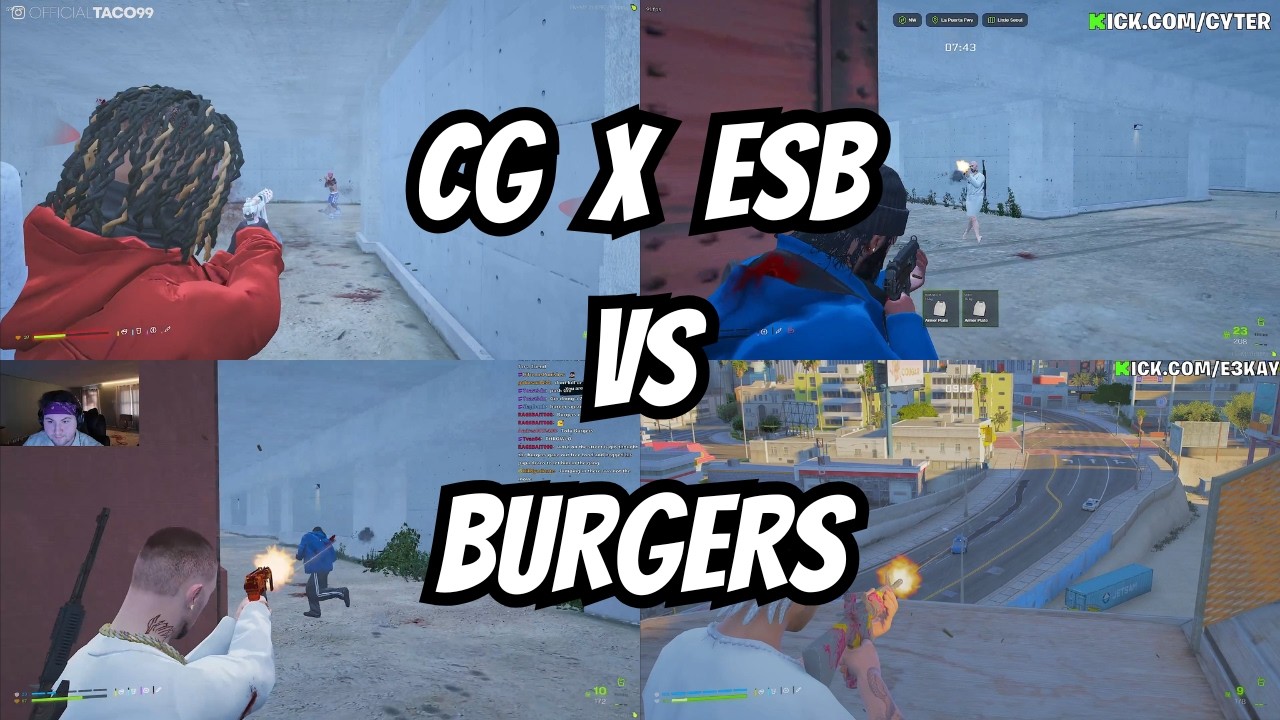 CG x ESB vs Burgers (Multi Pov) Prodigy RP