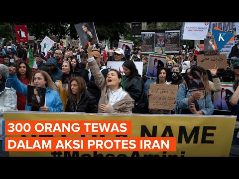 Aksi Protes Iran: 300 Orang Tewas, Presiden Berkoar-koar Jamin Kebebasan