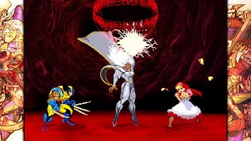 Marvel VS Capcom 2 - Wolverine (Bone)/Storm/BB Hood - 8 Star Difficulty Playthrough