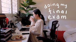 Final exams week from home, super late night study & I'm stressed tbh (Student Diaries)