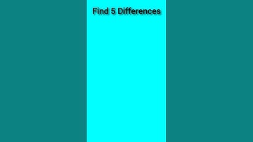 Find 5 Differences#shorts #puzzle #shortvideo #viralshorts