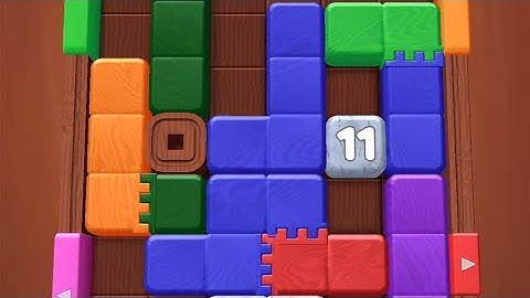Wood Away Block Jam Level 94 Game Walkthrough Solution