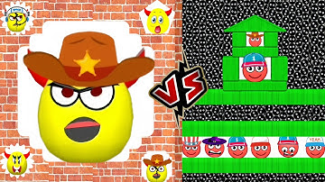 Hide Ball Brain teaser games 🆚 Draw to smash rescue the doge Gameplay part 12