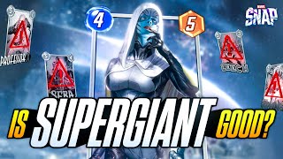 AN HONEST REVIEW of SUPERGIANT [Marvel Snap First Impressions]