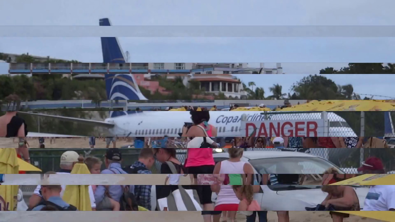 St Maarten Maho Beach Plane Spotting Princess Juliana Airport Philipsburg Maho Beach St Maarten